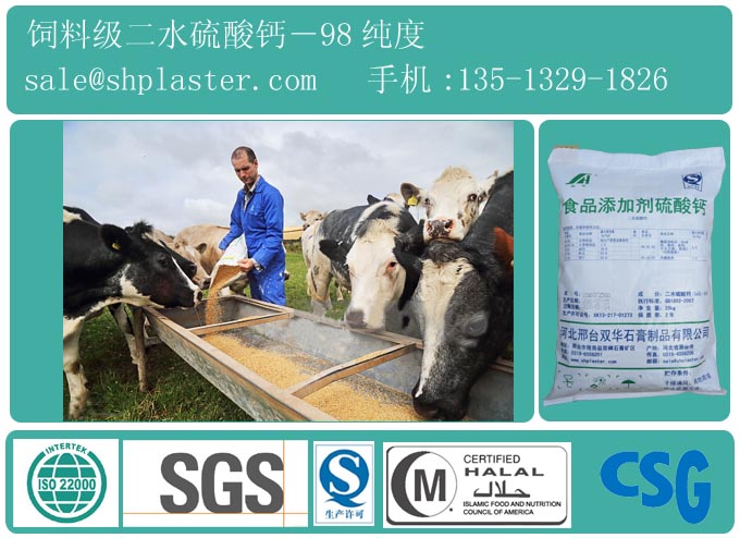 feed grade calcium sulfate AP98